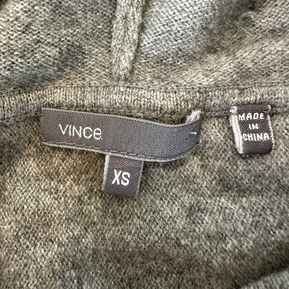 Vince Cashmere Poncho Sweater in Gray - Picture 10 of 11